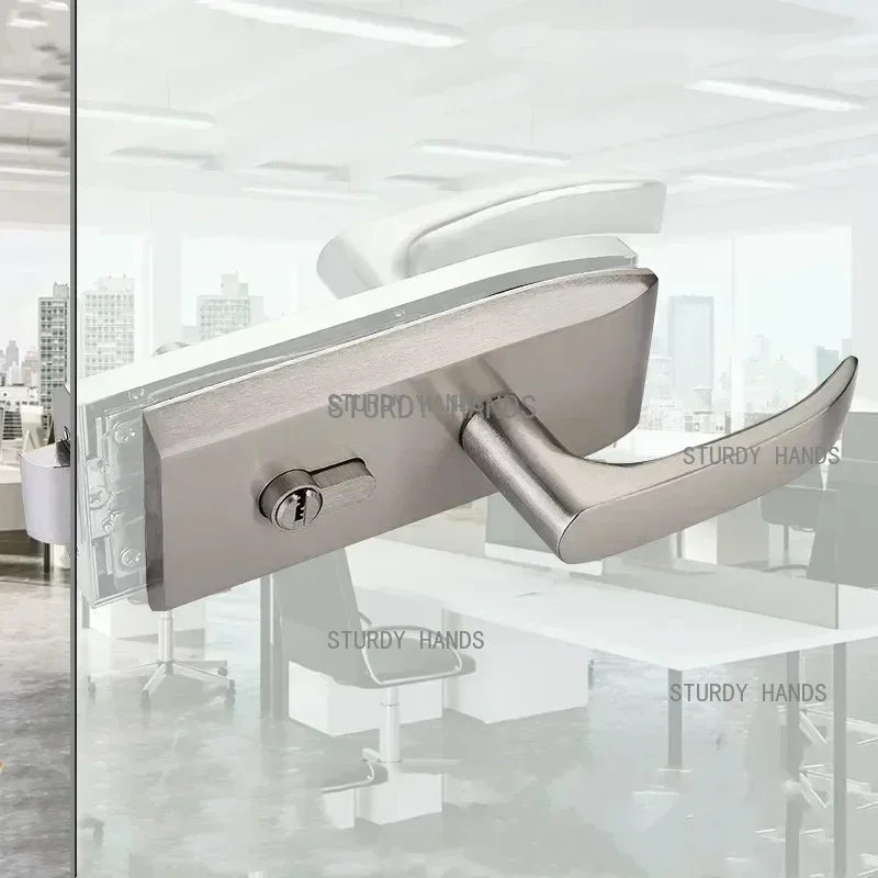 Glass Door Hinge - Fechadura de porta de vidro para