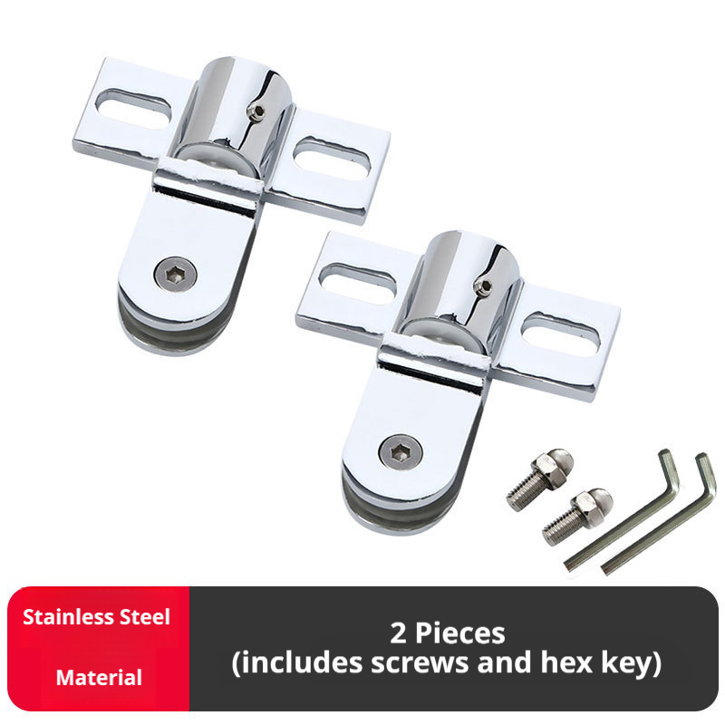 Glass Door Hinge - Dobradiça de Eixo Rotativo para Porta