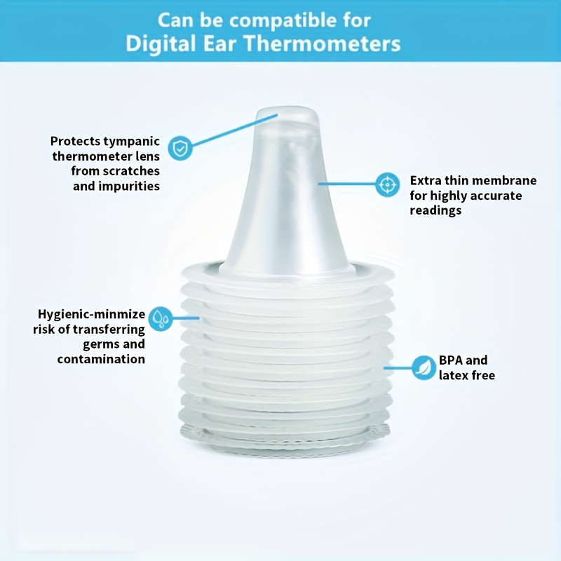 Digital Hygrometer Probe - 20/40 peças de capas para sondas