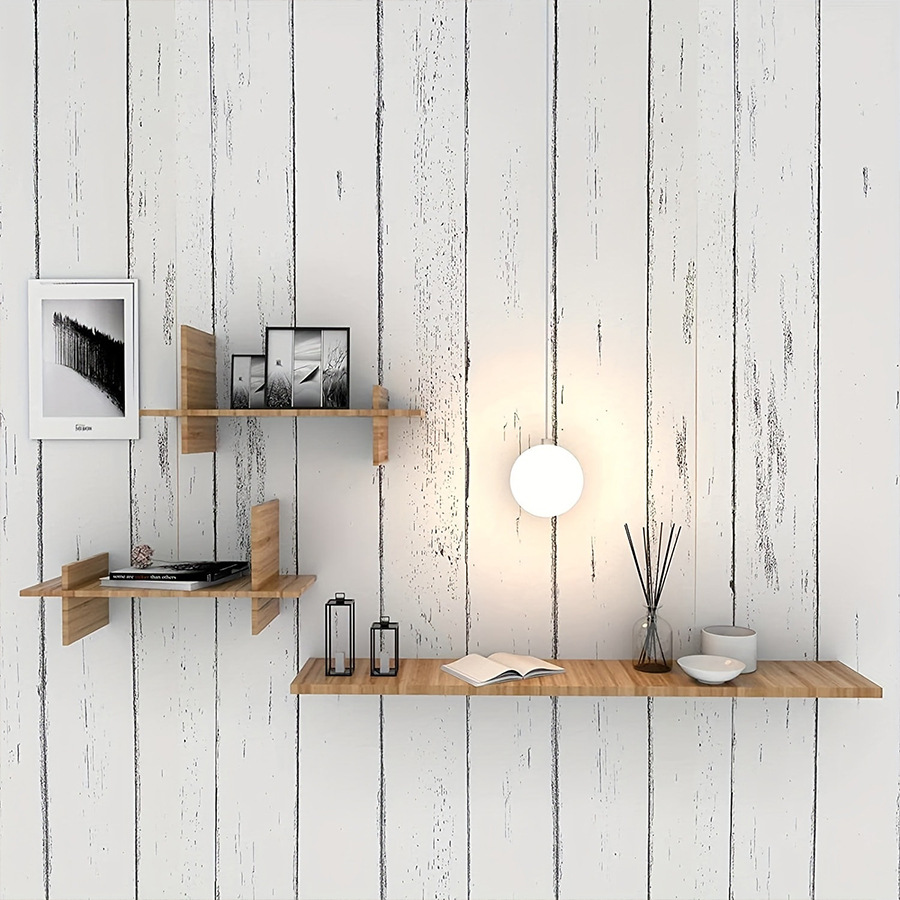 Pvc Panel Background - Papel de Parede Autoadesivo Estilo Retrô