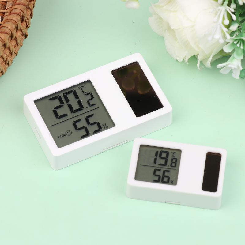 ❤️   Termômetros solares mini  - Digital Hygrometer Probe avaliação e preço