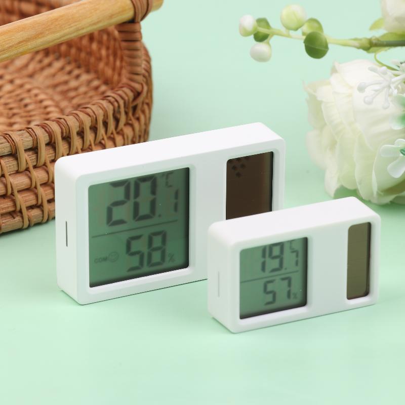 ❤️   Termômetros solares mini  - Digital Hygrometer Probe avaliação e preço