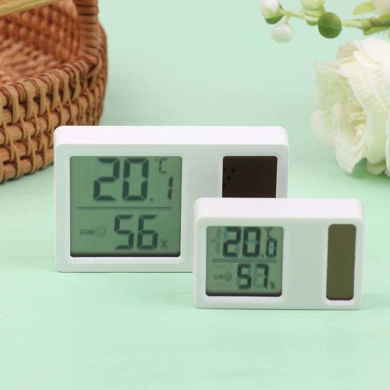 ❤️   Termômetros solares mini  - Digital Hygrometer Probe avaliação e preço