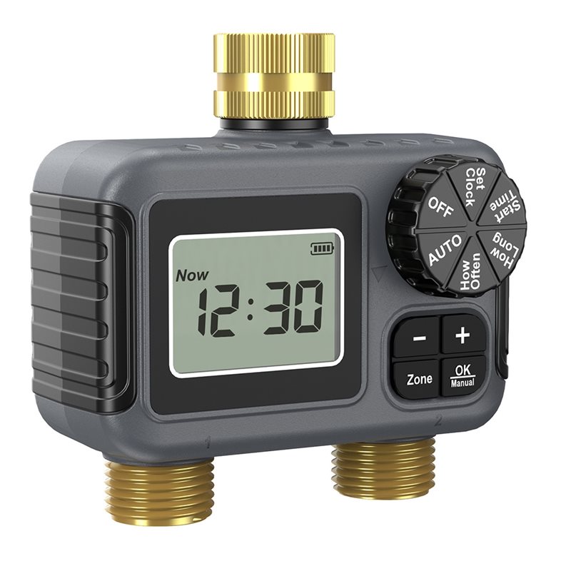 AY14 - Temporizador de Irrigaç - Timer Dual Outlet avaliação e preço