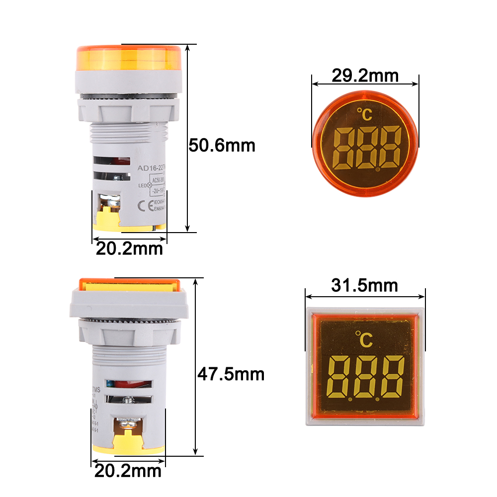 Mini termômetro digital led de - Digital Hygrometer Probe avaliação e preço