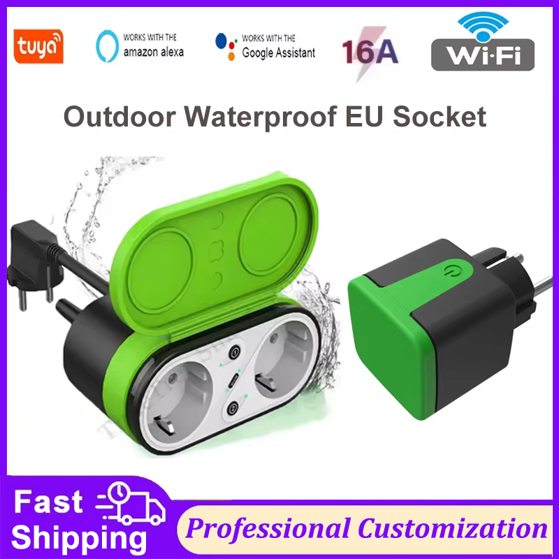Tomada Inteligente Externa Tuy - Timer Dual Outlet avaliação e preço