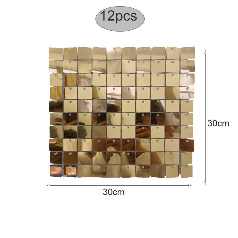 Painel de Fundo Dourado Brilha - Pvc Panel Background avaliação e preço