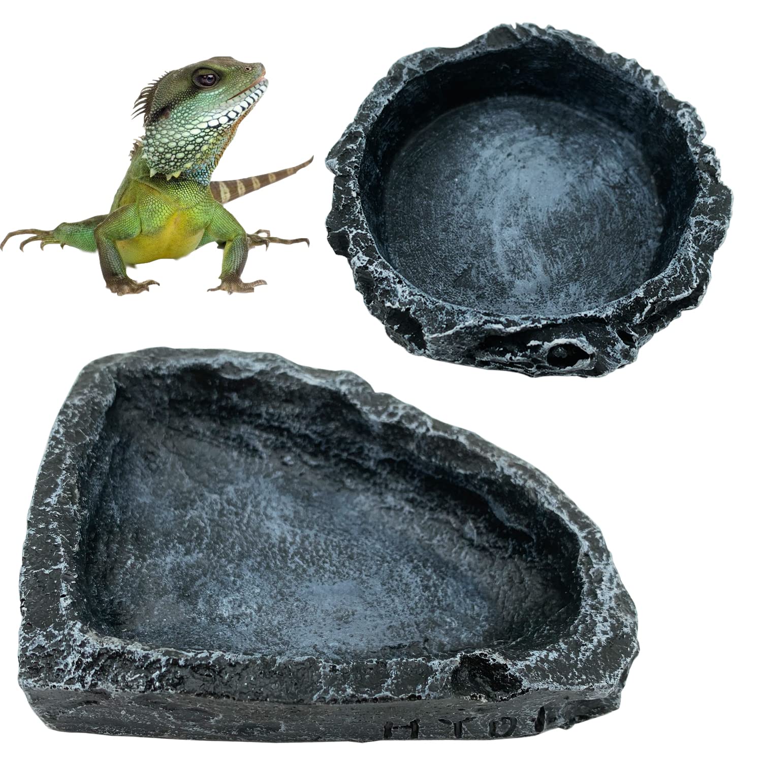 Pacote com 1/2 Tigela de Canto - Water Dish Reptile avaliação e preço
