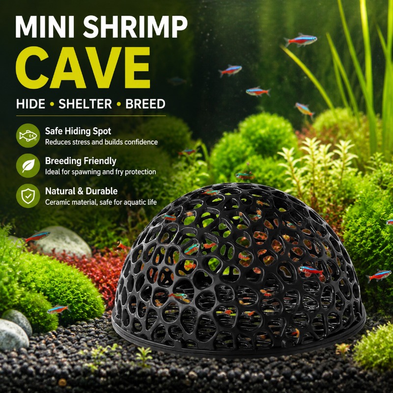 Mini Caverna de Cerâmica Poros - Hide Cave Ceramic avaliação e preço