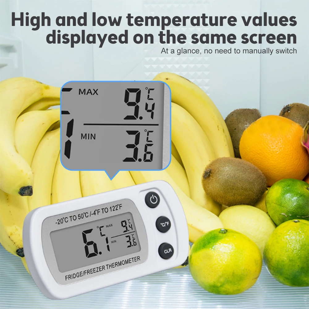 Termômetro de geladeira com ga - Digital Hygrometer Probe avaliação e preço