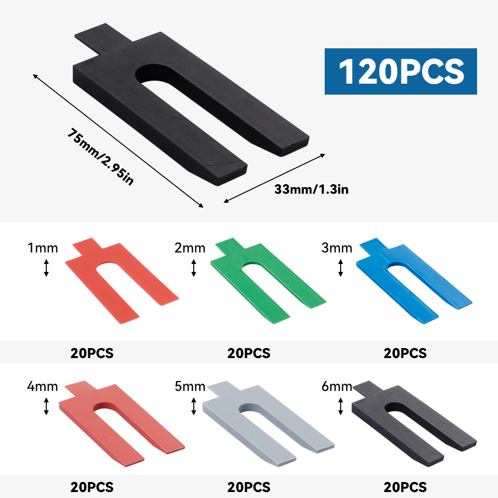 Conjunto de 120 espaçadores ce - Ceramic Tile Floor avaliação e preço