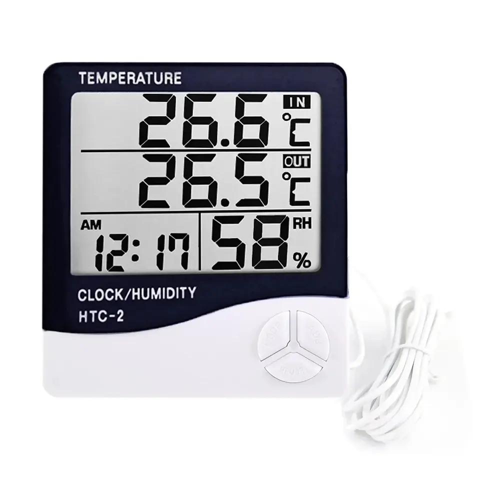 Termômetro Digital LCD Interno - Digital Hygrometer Probe avaliação e preço