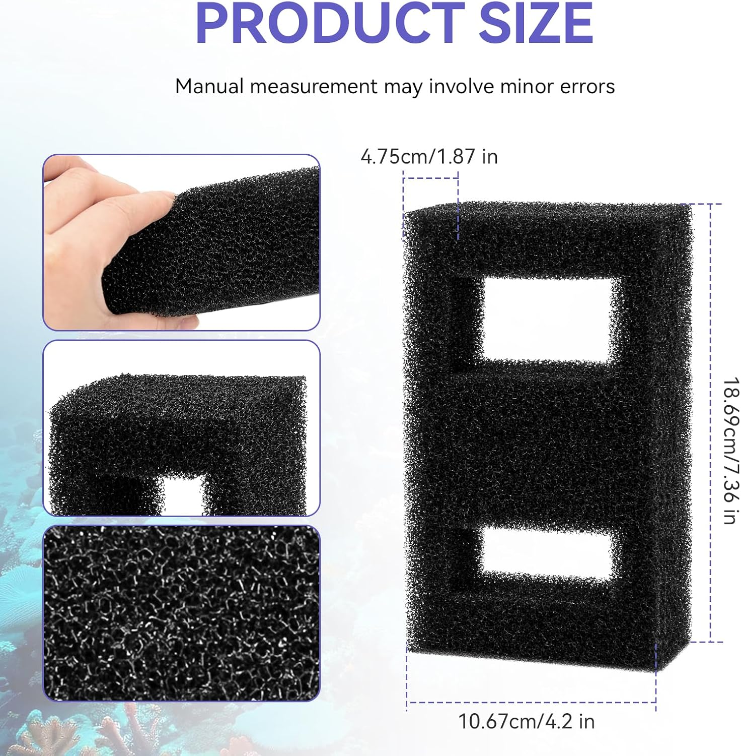 Bloco de Filtro de Espuma Comp - Fluval Aquarium Spec avaliação e preço